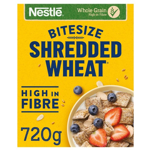 Shredded Wheat Bitesize Breakfast Cereal 720g (Pack of 3)
