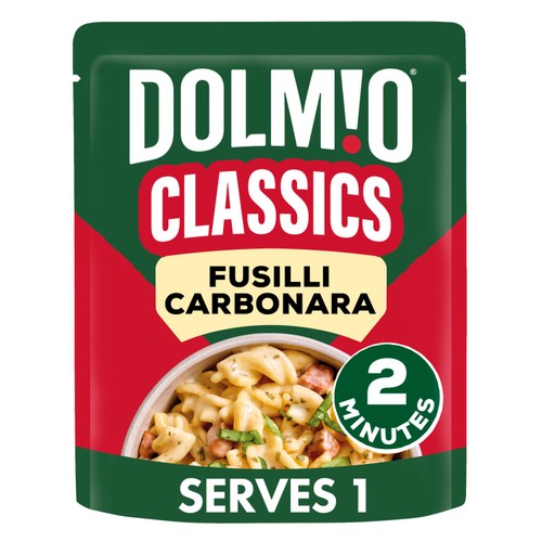 DOLMIO Classics Fusilli Carbonara 250g (Pack of 3)