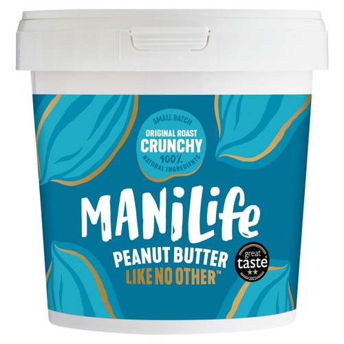 ManiLife Original Roast Crunchy Peanut Butter 900g (Pack of 2)