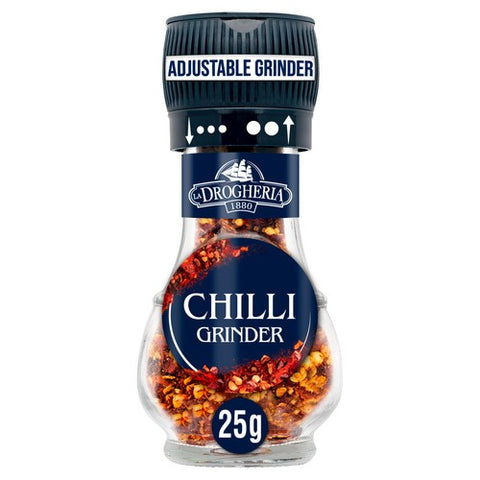 La Drogheria Chilli Flake Mill Adjustable Grinder 25g (Pack of 2)