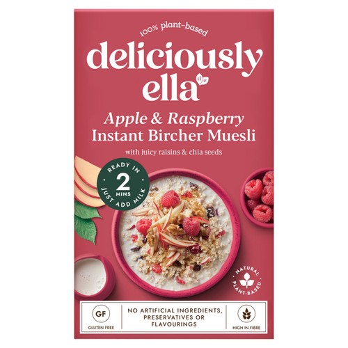 Deliciously Ella Fruity Bircher Muesli 380g (Pack of 3)