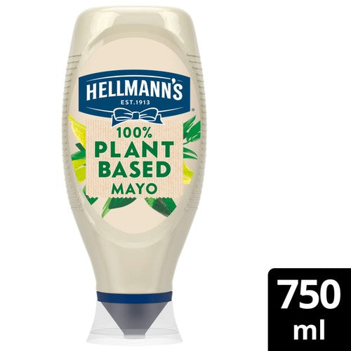 Hellmann's Plant Based Mayonnaise 750g (Pack of 2)