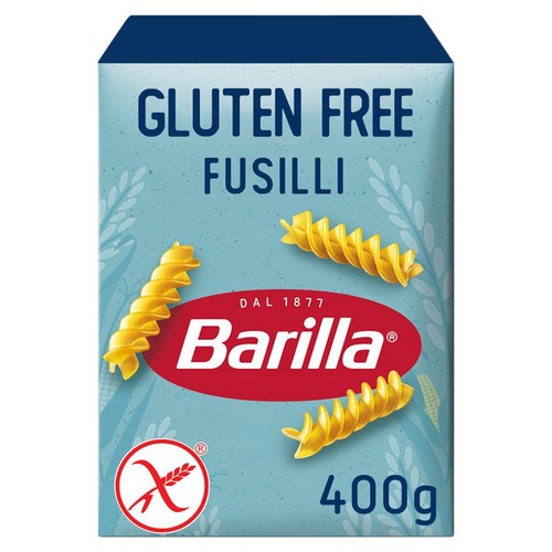 Barilla Gluten Free Pasta Fusilli 400g (Pack of 3)