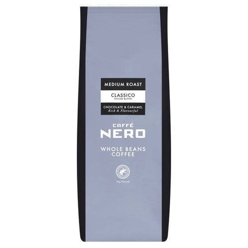 Caffe Nero Classico Whole Beans 1kg (Pack of 2)