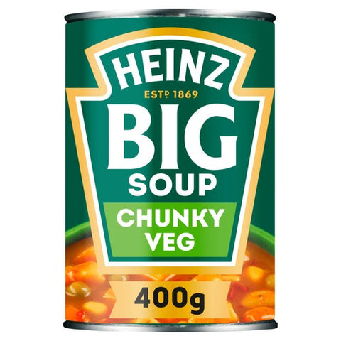 Heinz Big Soup Chunky Vegetable 400g (Pack of 2)
