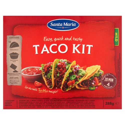 Santa Maria Taco Kit 288g (Pack of 2)