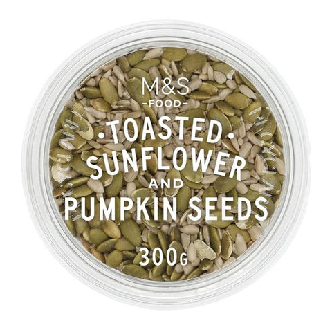 M&S Toasted Pumpkin & Sunflower Seeds 300g (Pack of 3)