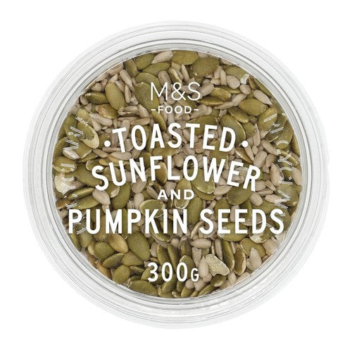 M&S Toasted Pumpkin & Sunflower Seeds 300g (Pack of 3)