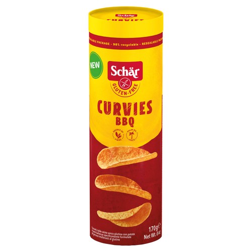 Schar Curvies BBQ 170g (Pack of 3)