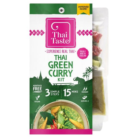 Thai Taste Easy Thai Green Curry Kit 224g (Pack of 2)