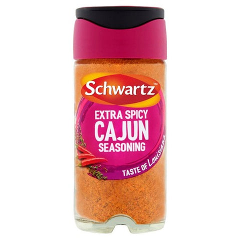 Schwartz Extra Spicy Cajun Seasoning Jar 42g (Pack of 2)