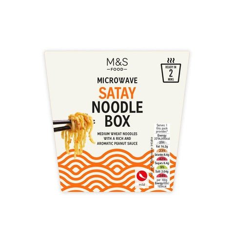 M&S Satay Noodle Box 300g (Pack of 2)