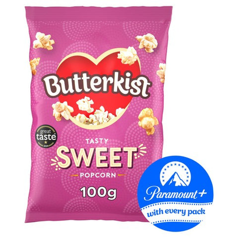 Butterkist Sweet Popcorn 100g (Pack of 6)