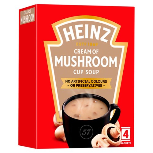 Heinz Mushroom Dry Cup Soup 70g (Pack of 2)