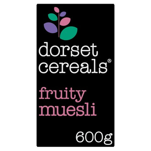 Dorset Cereals Fantastically Fruity Muesli Breakfast Cereal 600g (Pack of 3)