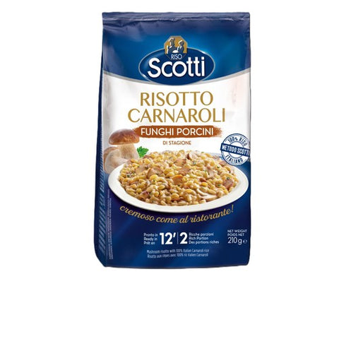 Riso Scotti Risotto with Mushrooms 210g (Pack of 2)