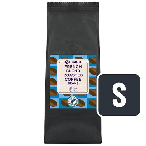 Ocado French Blend Roasted Coffee Beans 227g (Pack of 2)