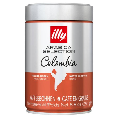 illy Monoarabica Colombia Beans 250g (Pack of 2)