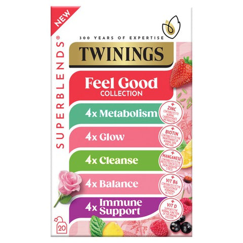 Twinings Feel Good Collection 20's (Pack of 3)