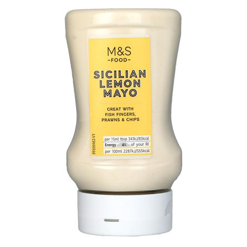 M&S Sicilian Lemon Mayonnaise 280ml (Pack of 2)