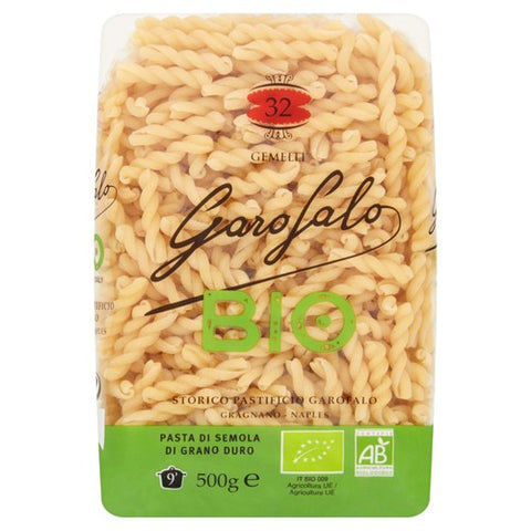 Garofalo Organic Gemelli Pasta 500g (Pack of 3)