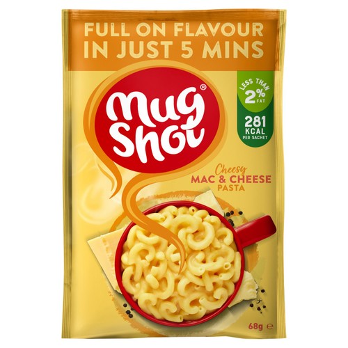 Mug Shot Macaroni Cheese Pasta 68g (Pack of 3)
