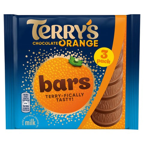 Terry's Chocolate Orange Bars 3 x 35g (Pack of 3)