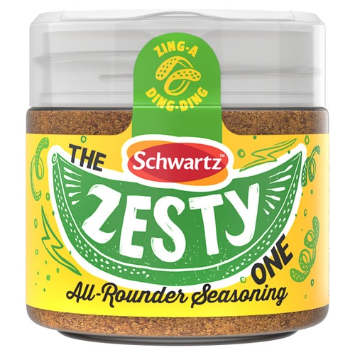 Schwartz All Rounder Zesty Seasoning 100g (Pack of 2)