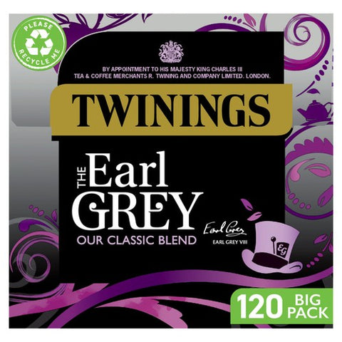 Twinings Earl Grey Tea 120's (Pack of 2)