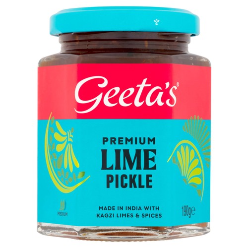 Geeta's Premium Lime Pickle 190g (Pack of 2)