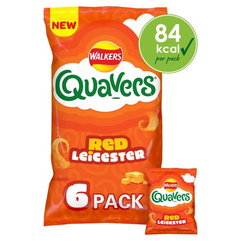 Quavers Red Leicester 6 x 16g (Pack of 3)