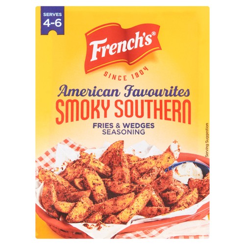 French's Smoky Southern Fries & Wedges Seasoning 20g (Pack of 2)