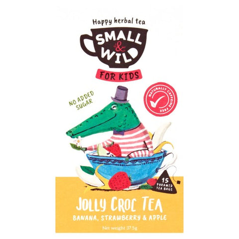 Small & Wild Jolly Croc Kids Tea 15's (Pack of 3)