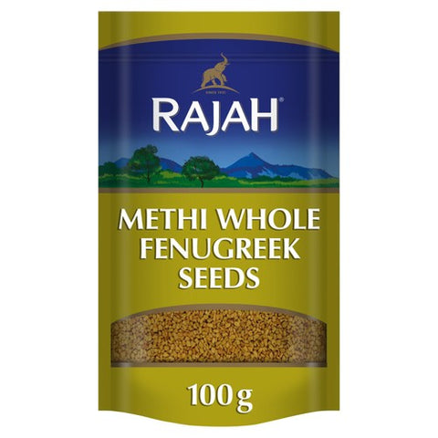 Rajah Whole Fenugreek Seeds 100g (Pack of 2)