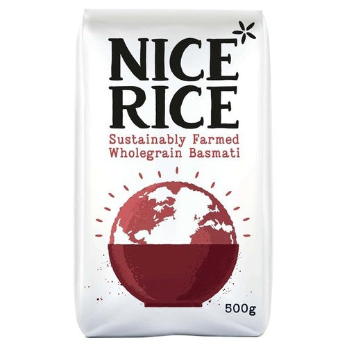 Nice Rice Wholegrain Basmati Rice 500g (Pack of 3)