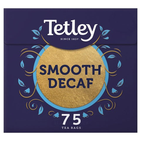 Tetley Smooth Decaf 75's (Pack of 2)