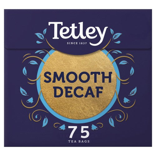 Tetley Smooth Decaf 75's (Pack of 2)