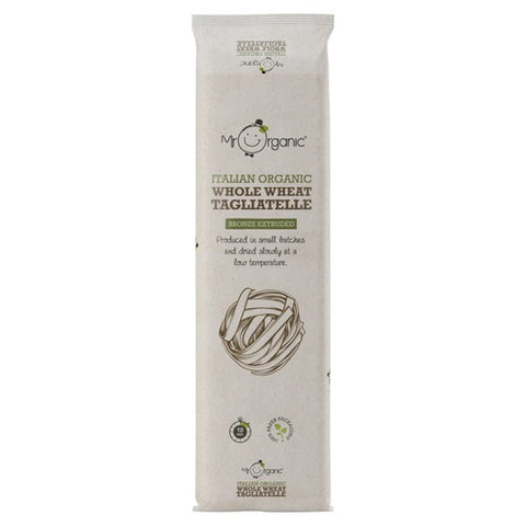 Mr Organic Italian Whole Wheat Tagliatelle Pasta 500g (Pack of 3)
