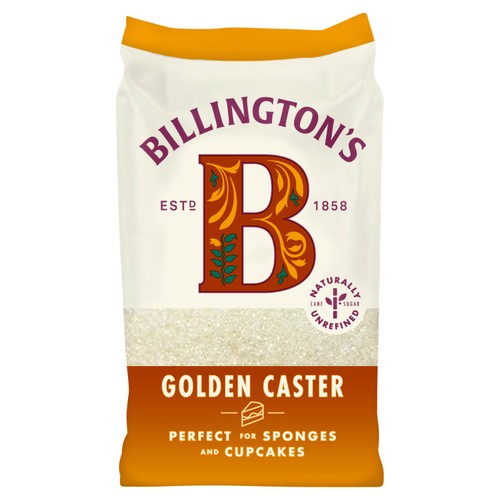 Billington's Golden Caster 1kg (Pack of 2)