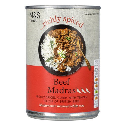 M&S Beef Madras 400g (Pack of 2)