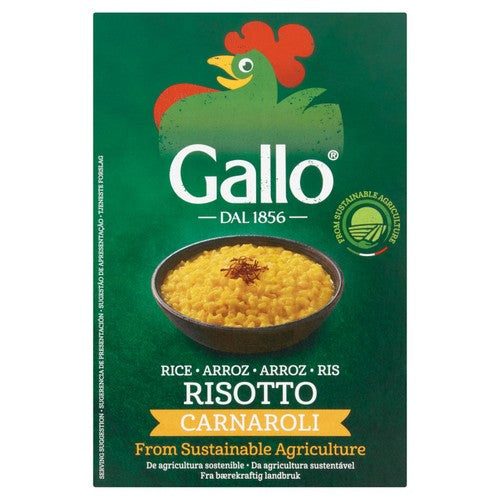 Riso Gallo Risotto Rice Carnaroli 500g (Pack of 3)