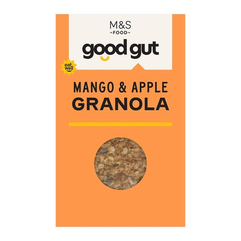 M&S Good Gut Mango & Apple Granola 400g (Pack of 3)