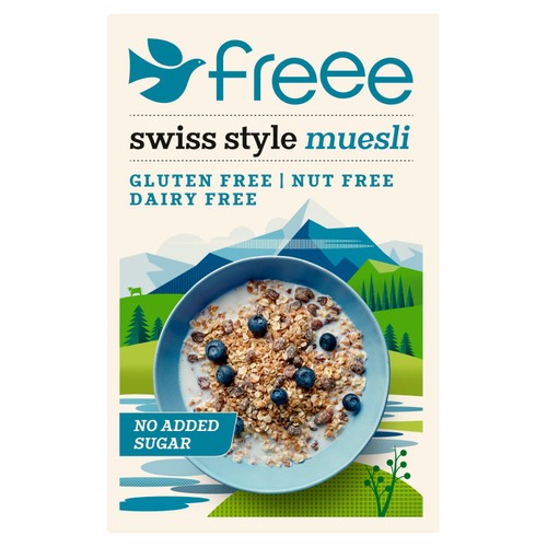 Freee Gluten Free Swiss Style Muesli 450g (Pack of 3)