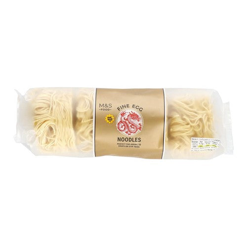 M&S Fine Egg Noodles 250g (Pack of 3)