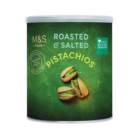 M&S Roasted & Salted Pistachios 300g (Pack of 3)