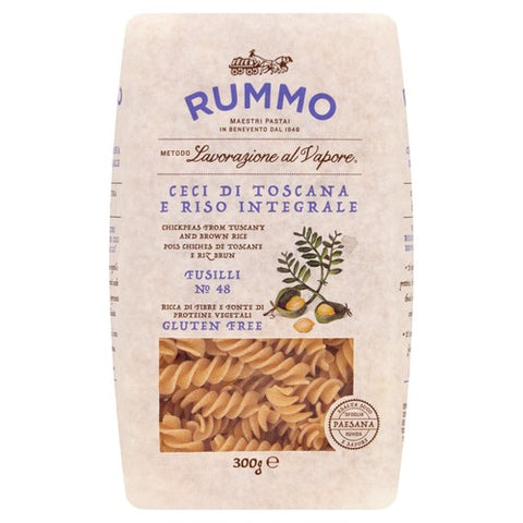 Rummo Chickpea Fusilli Al Ceci E De Toscana Pasta No.48 300g (Pack 3)