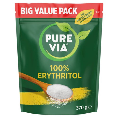 Pure Via 100% Erythritol 370g (Pack of 2)