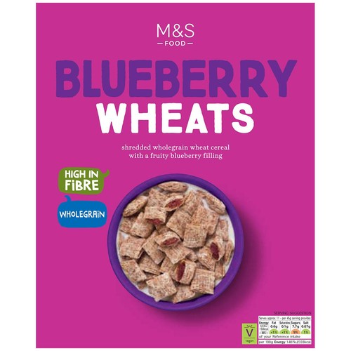 M&S Blueberry Wheats 500g (Pack of 3)