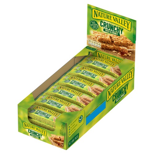 Nature Valley Crunchy Oats & Honey Cereal Bars 18 x 42g (Pack of 3)