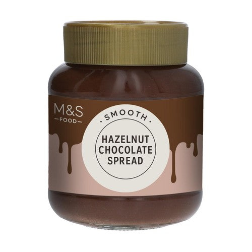 M&S Smooth Hazelnut Chocolate Spread 400g (Pack of 2)
